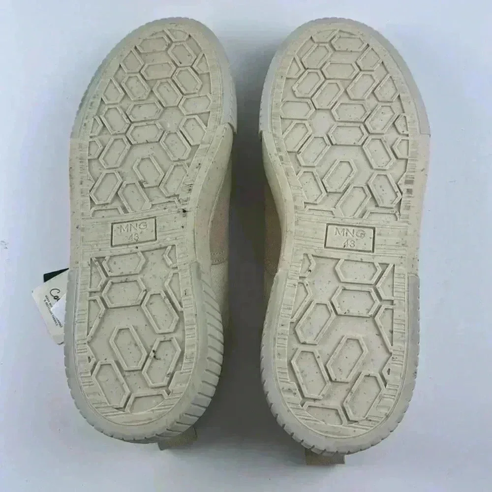 MNG LIMITED EDITION organic cotton Committed EU 43 NWT Beige and Creme colors - Picture 7 of 12